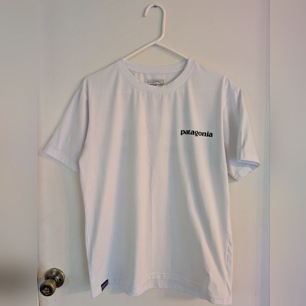 Patagonia P-6 Logo Short-Sleeve Responsibili-TeeShirt Men's size XL